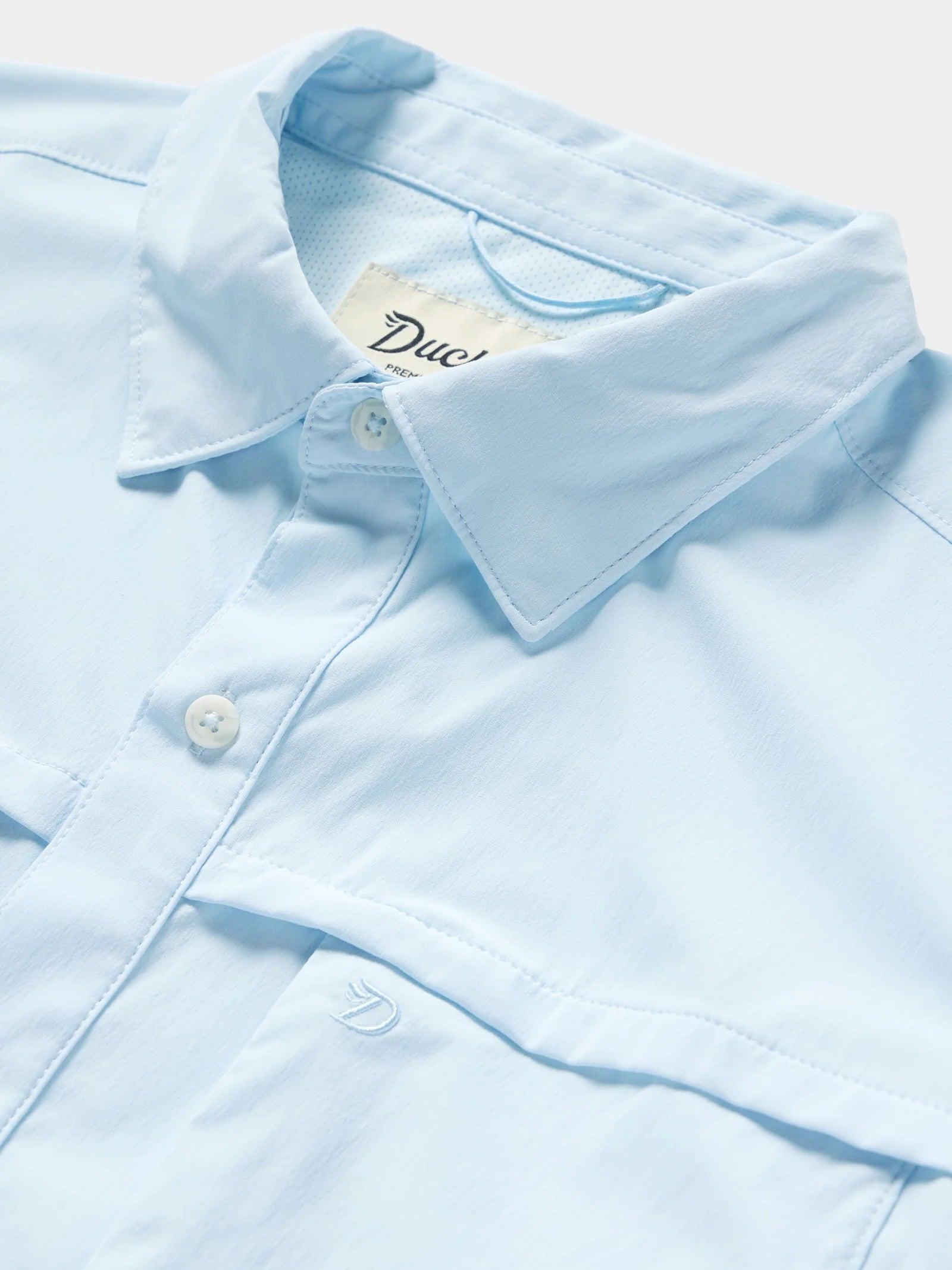 M's Lightweight Fishing Shirt Long Sleeve - Ice Water - Image 3