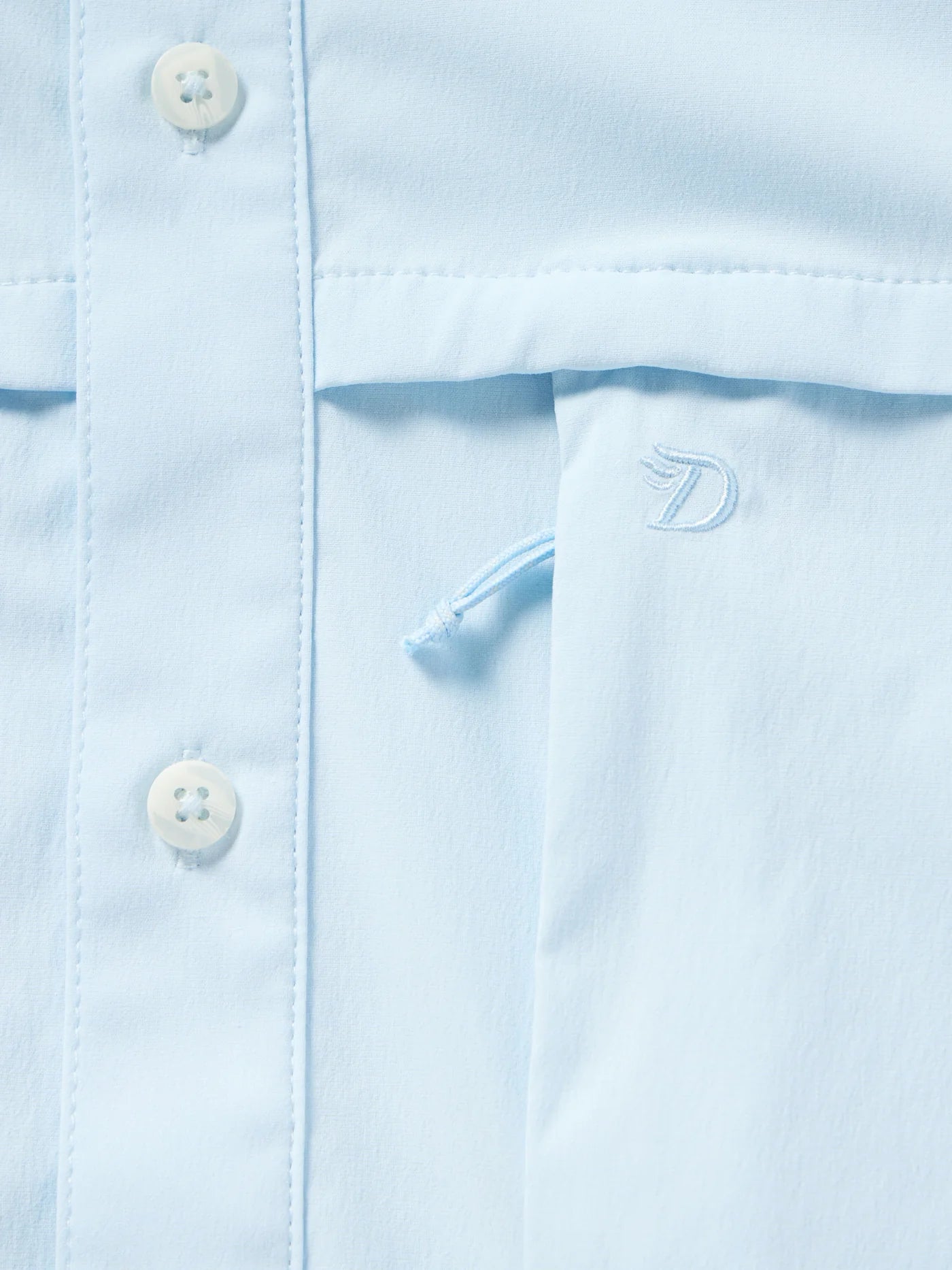 Lightweight Fishing Shirt Short Sleeve - Ice Water - Image 3
