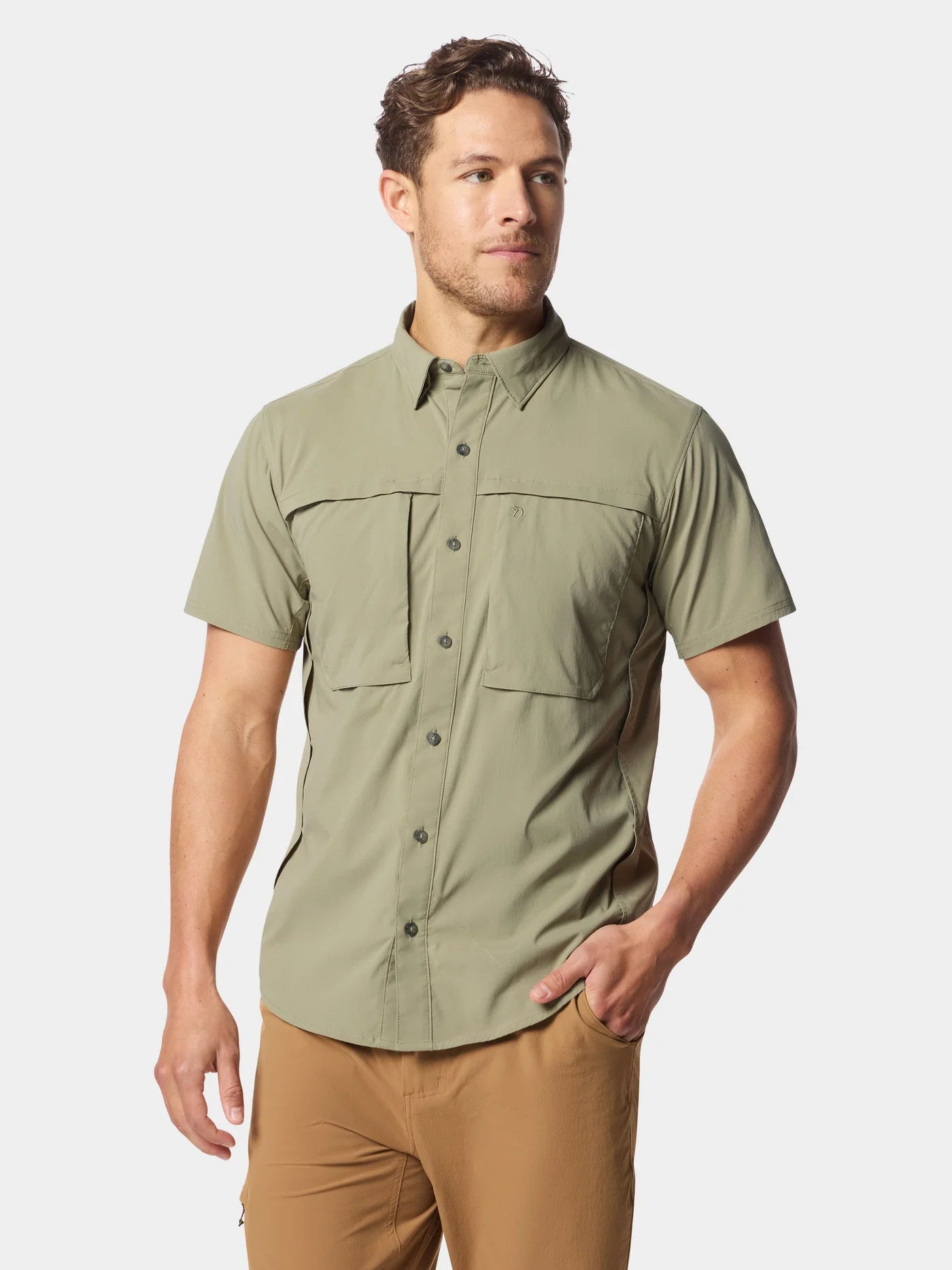 Lightweight Fishing Shirt Short Sleeve - Sagebrush - Image 3