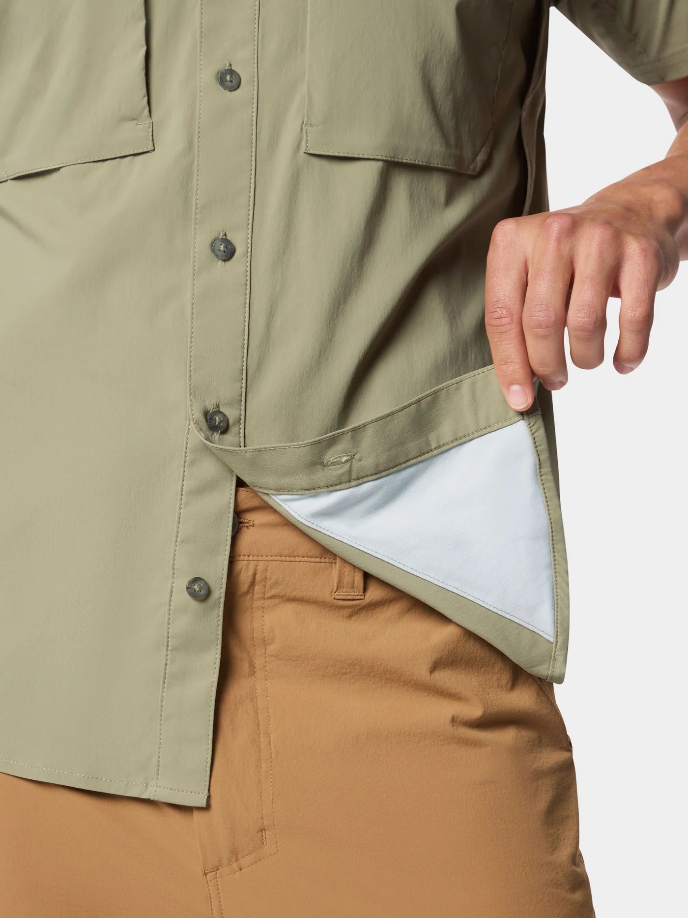 Lightweight Fishing Shirt Short Sleeve - Sagebrush - Image 6
