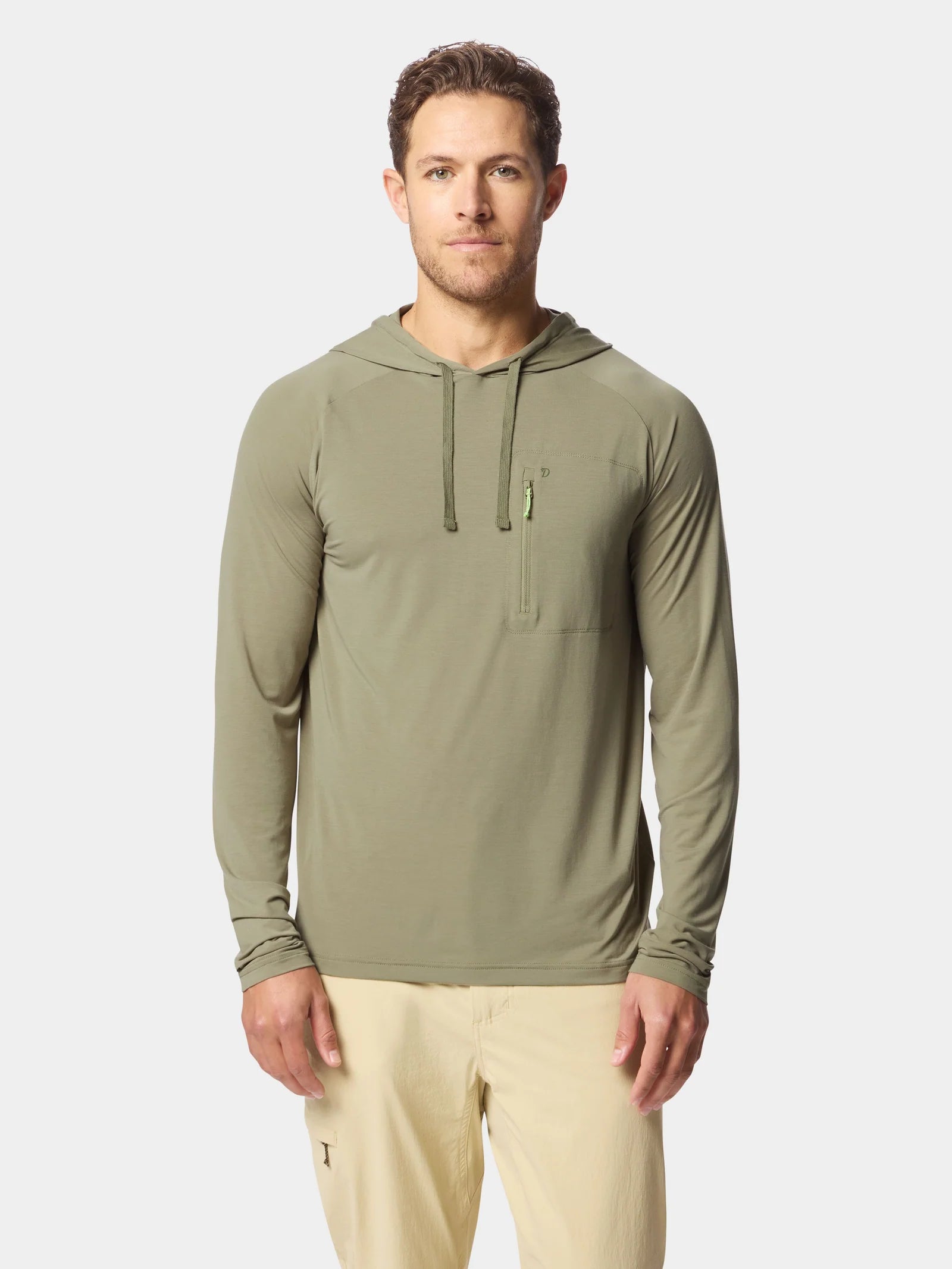 M's Lightweight Performance drirelease® Hoodie - Sagebrush - Image 6
