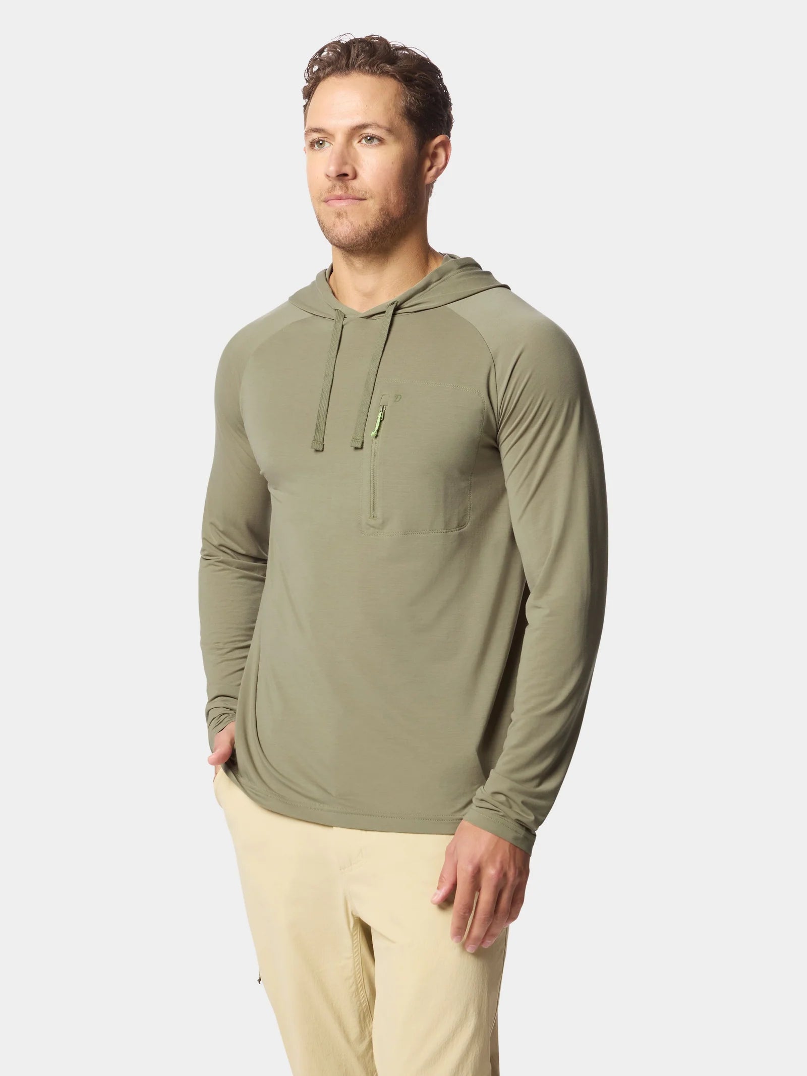 M's Lightweight Performance drirelease® Hoodie - Sagebrush - Image 7