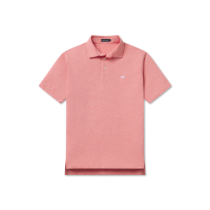 Hutchinson Heather Polo - Coral