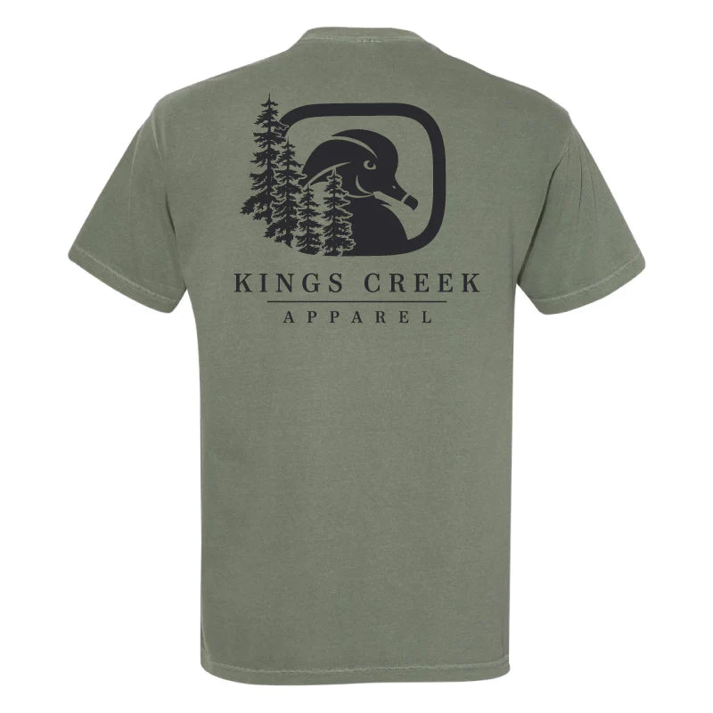 Pine Logo Tee - Green