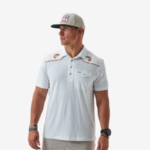 Pearl Snap Performance Polo - Redfish