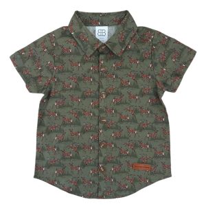 Youth Nash Button Down - Whitetail Woods