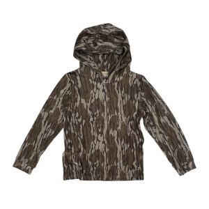 Youth CoolShade™ Mack Performance Hoodie UPF 50+ - Mossy Oak® Original Bottomland