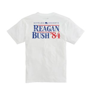Reagan Bush '84 Tee - White