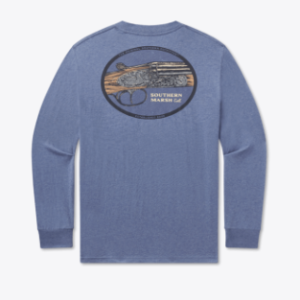 LS Heritage Engraved Tee - Washed Slate