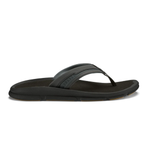Men's 'Akeu Beach Sandal- Black