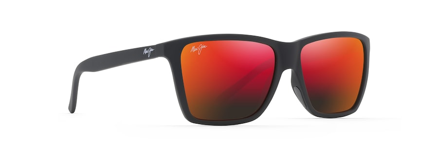 Cruzem Matte Black w/ Hawaii Lava Lenses