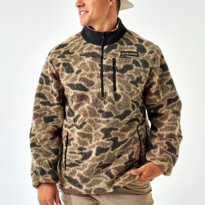 Sherpa Quarter Zip - Rocky Mountain Camo