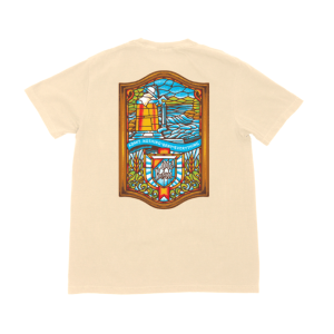 Brews and Views Pocket Tee - Ivory