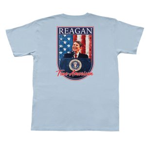 Reagan True American Short Sleeve Pocket Tee - Sky Blue