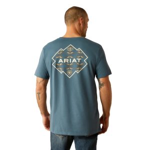 Southwest Hexa Deca Tee - Lagoon Green