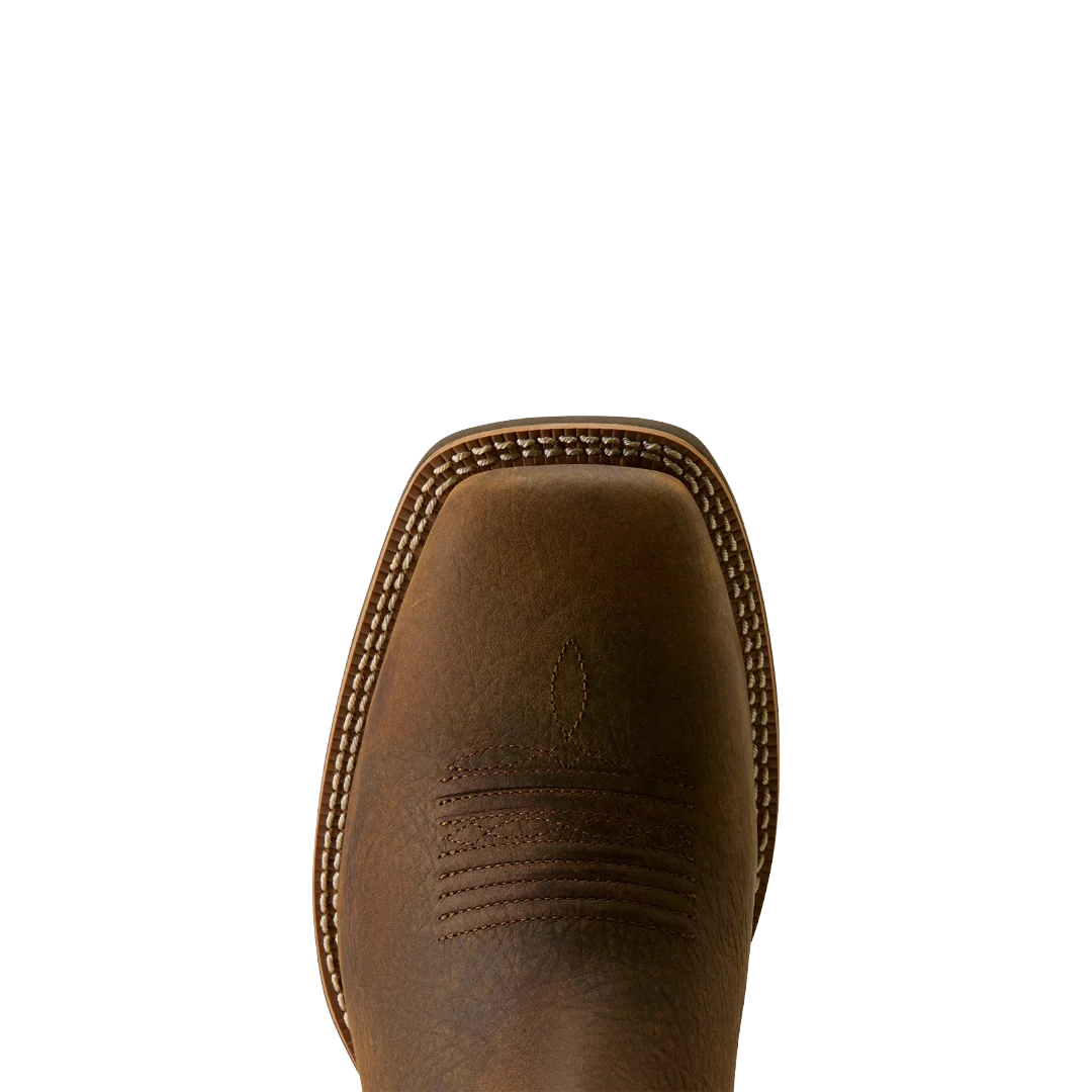 Ariat Men's Western Big Rig Wide Square Toe Chelsea Boot - Earth - Image 2