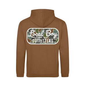 Brushwood Hoodie Retro Patch FC - Caramel Toffee