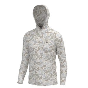 Heather Blend Hoodie - Saltwater Camo