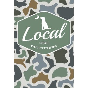 LG Badge Slim Koozie - Localflage Bluff