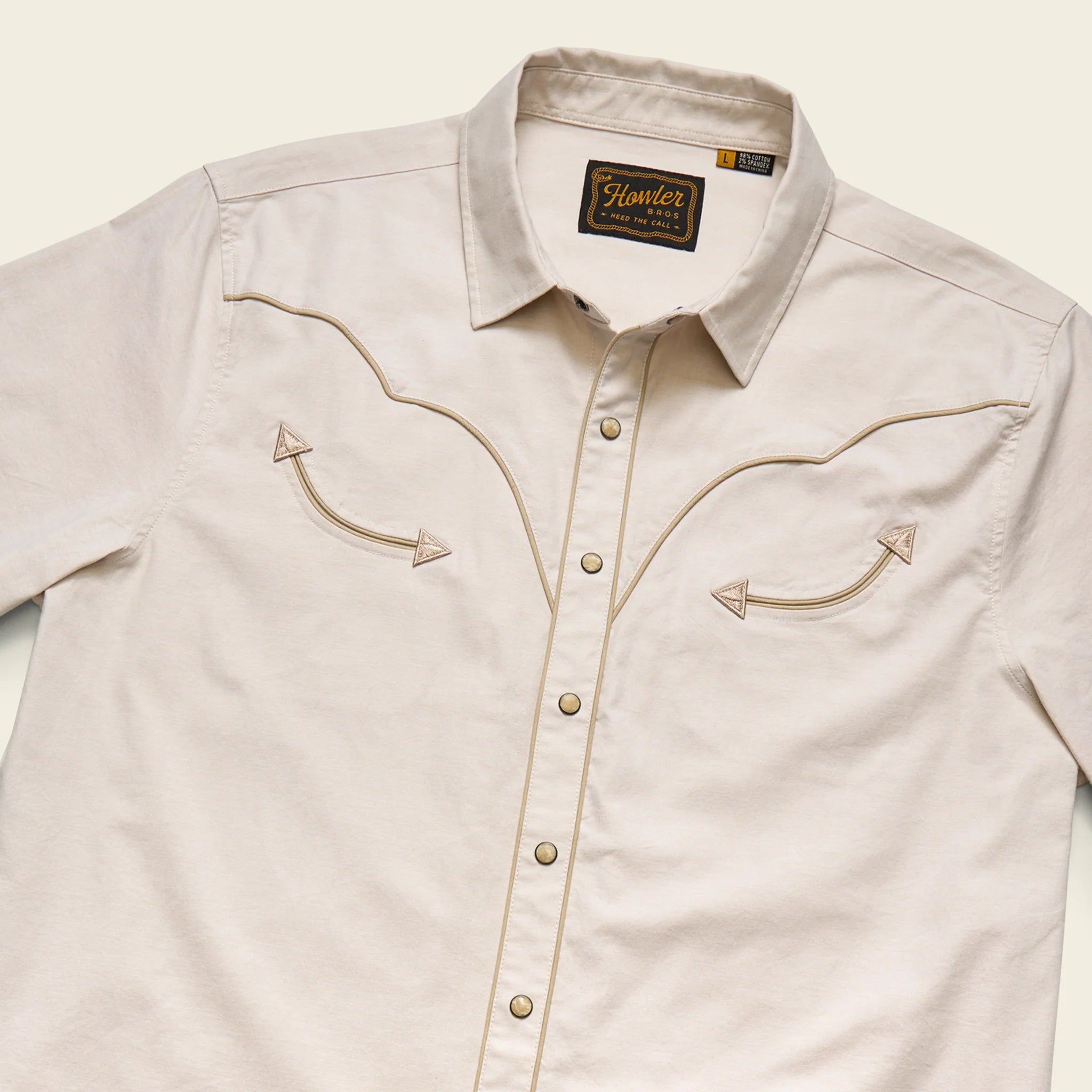 Broncbuster Snapshirt - Sand - Image 4