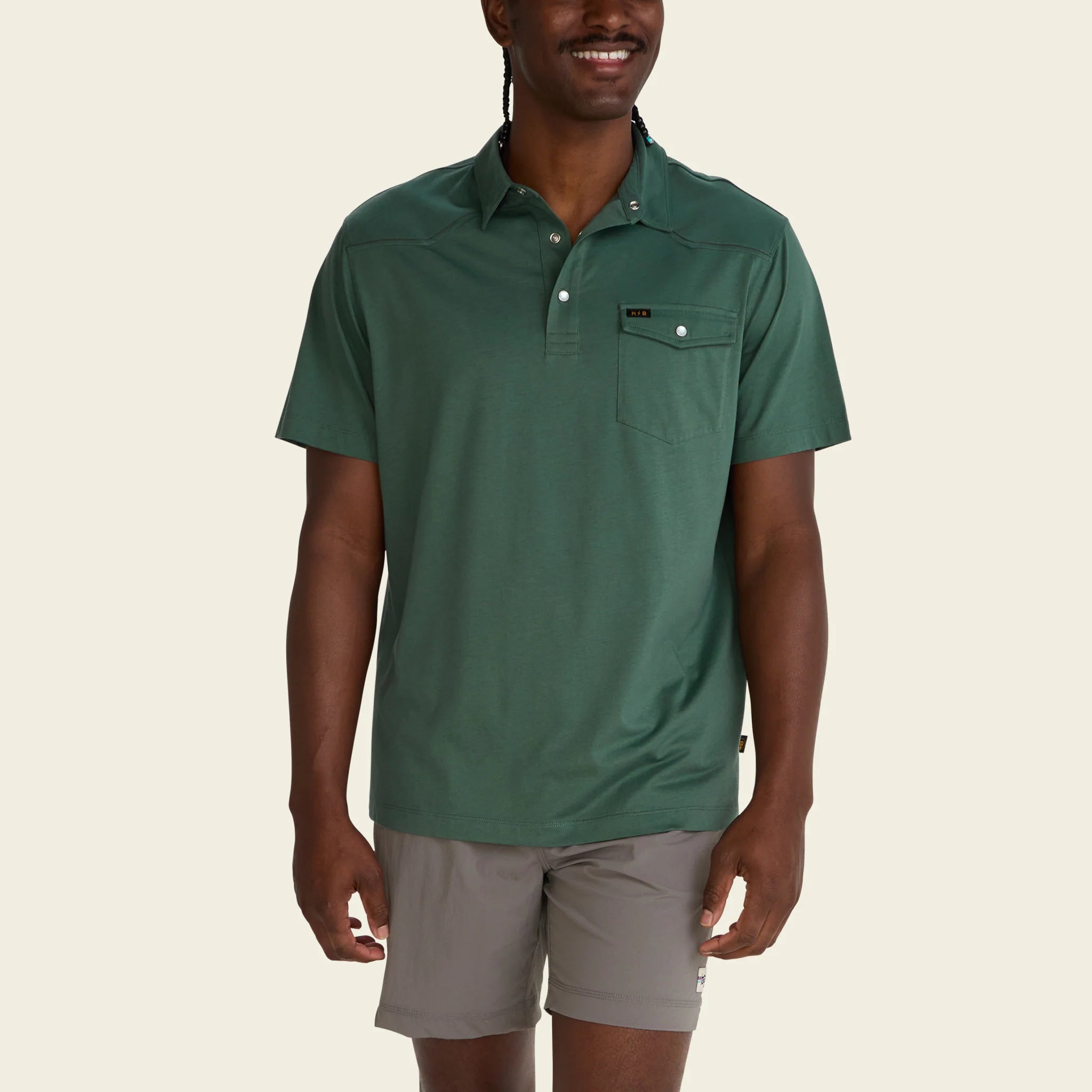 Ranchero Polo - Fern Green - Image 4