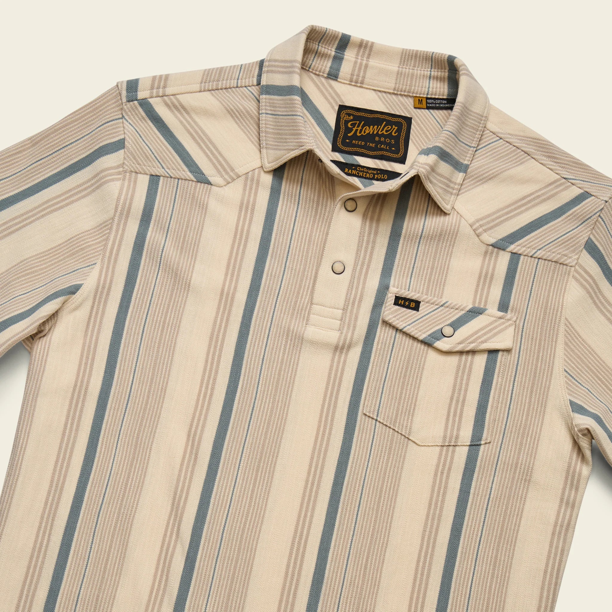 Ranchero Polo - Old Bill Stripe - Image 3