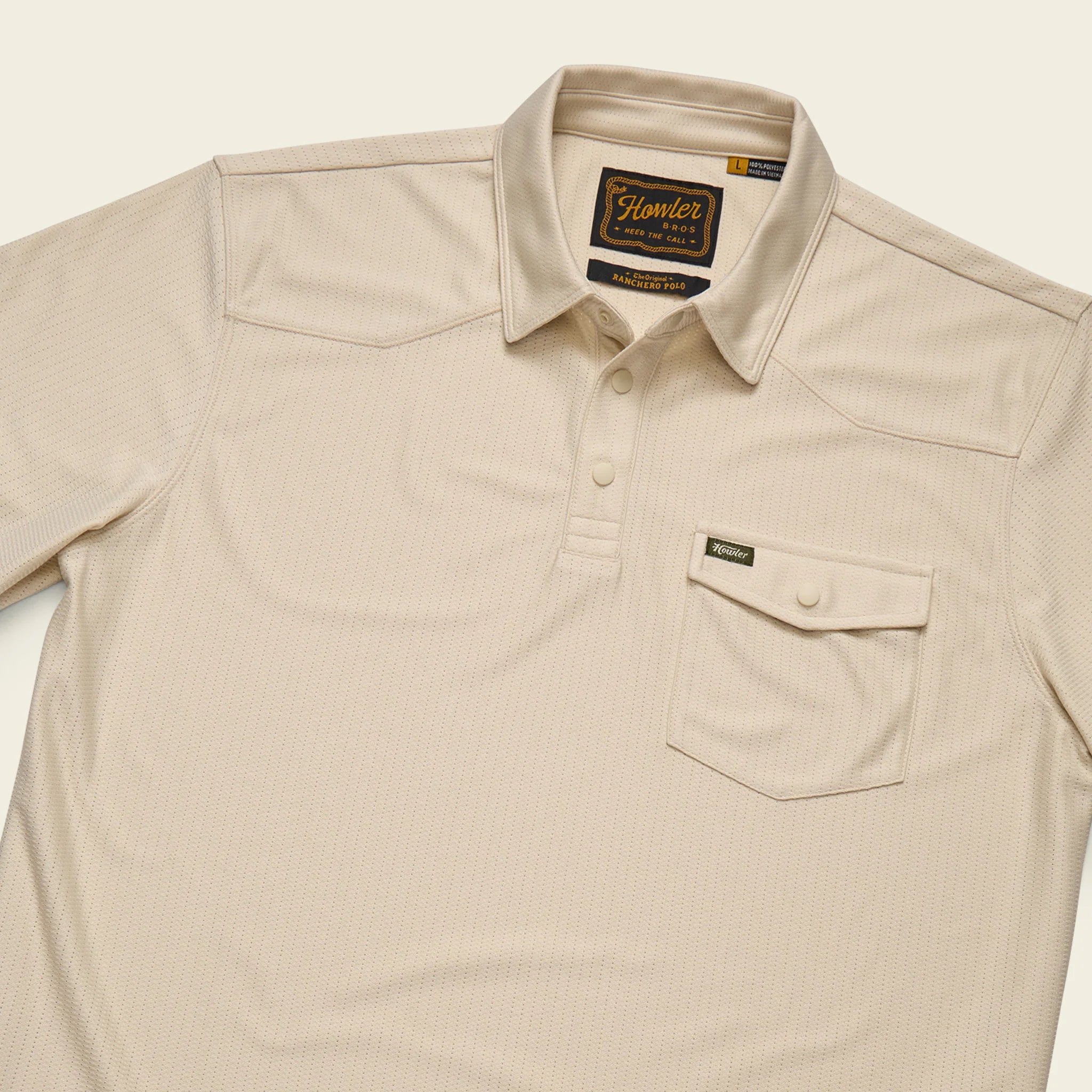Ranchero Tech Polo - Sand - Image 3