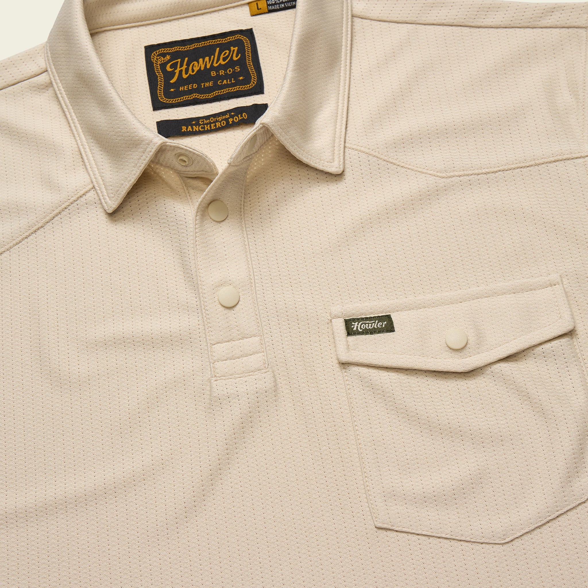 Ranchero Tech Polo - Sand - Image 2