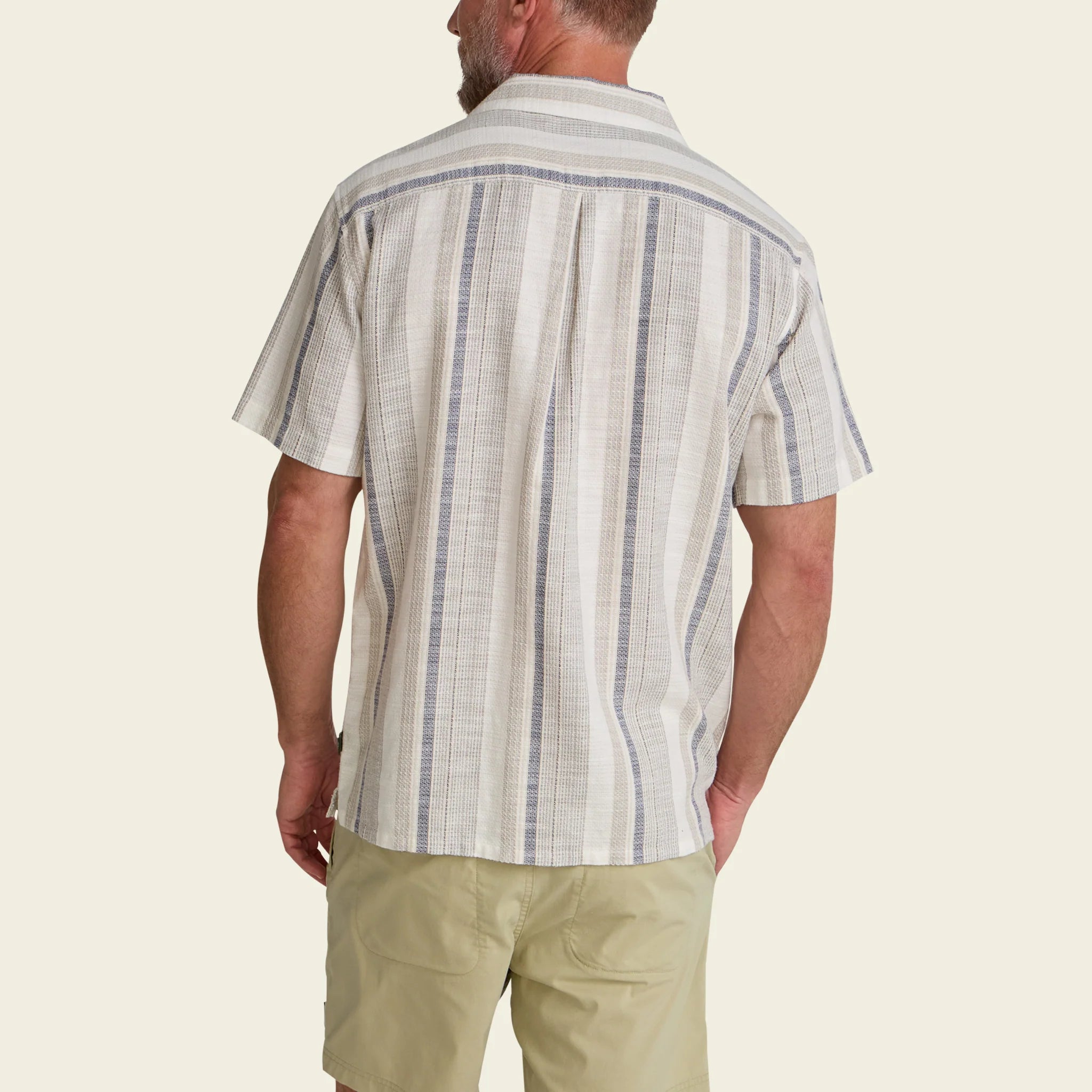 Shores Club Shirt - Old Bill Stripe - Limestone - Image 7