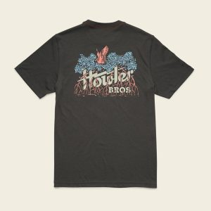 Electric Mangroves T-Shirt - Antique Black