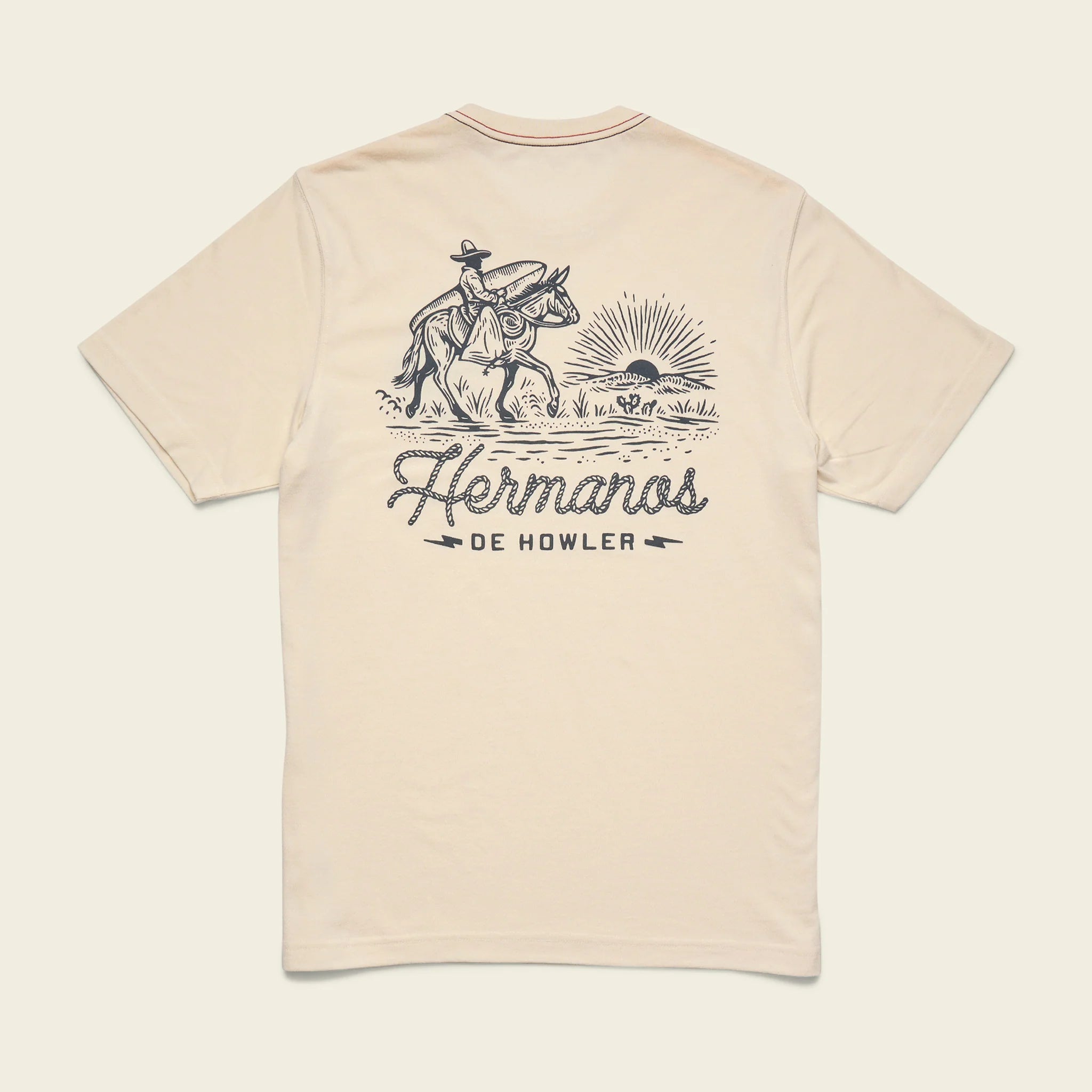 Sunset Rider T-Shirt - Natural