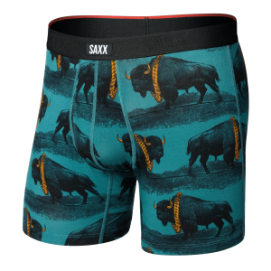 Vibe Xtra Soft Comfort Everyday Boxer Brief 6" - Bison Bling