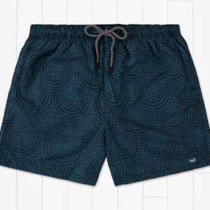 Bodrum Straits Lined Swim Trunk Navy