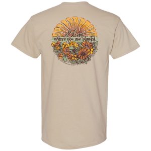 SC Classic Bloom Where You Are Planted-Sand