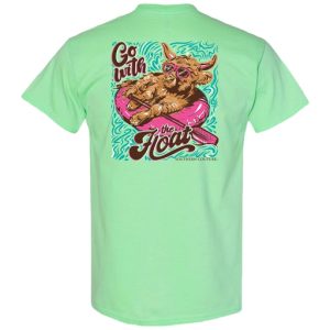 Go With The Float Tee - Mint