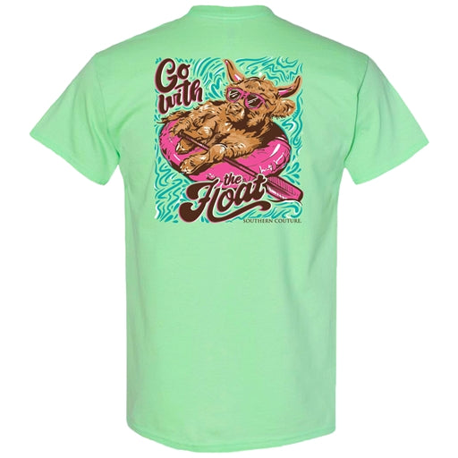Go With The Float Tee - Mint