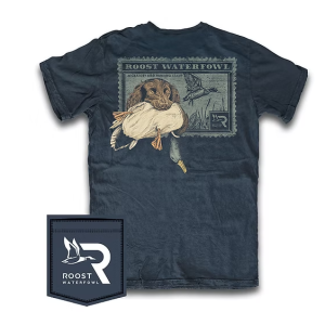 Roost Boykin Stamp SS Tee - Navy