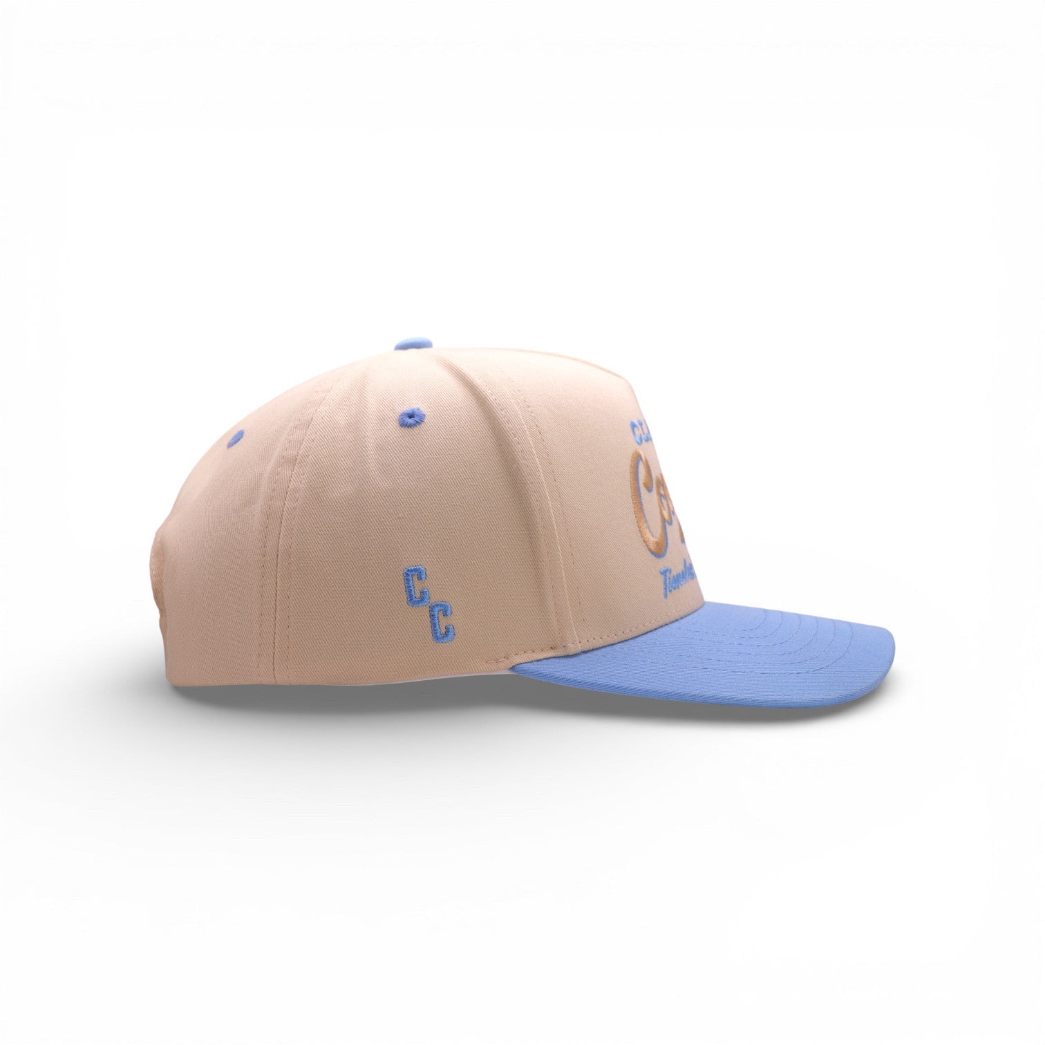 The Sedona Hat - Carolina Blue & Cream - Image 2