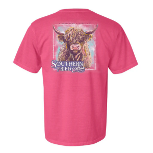 Dolly Cow Tee - Crunchberry