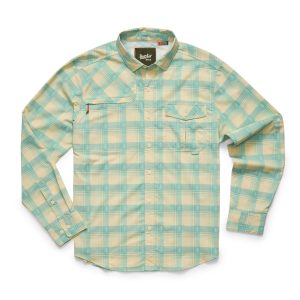 Matagorda Longsleeve - Sheldon Dobby Plaid - Parchment