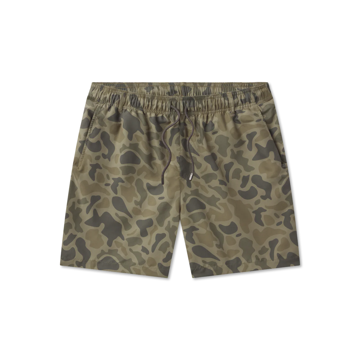 La Costa Lined Swim Trunk - Stone Brown Camo