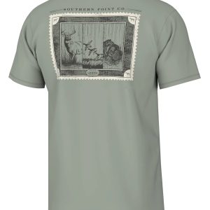 Wild Life Stamp Tee - Sea Spray