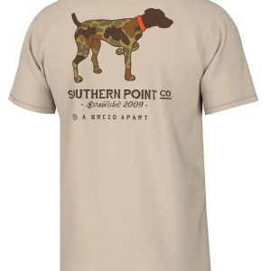 Youth Vintage Camo Greyton Tee - Sandstone