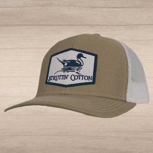 Pintail Patch Snap Back - Khaki/White
