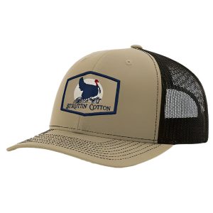 Turkey Sunrise Patch Hat - Khaki/Brown