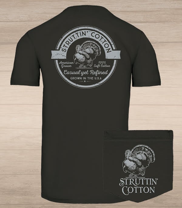 SC Vintage Logo - Charcoal Black