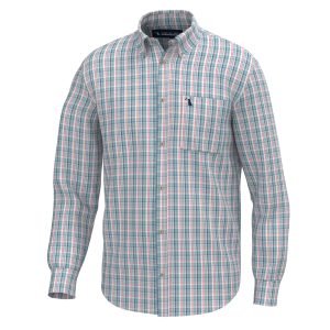 Lee Dress Shirt - Spearmint, Plum & Pink