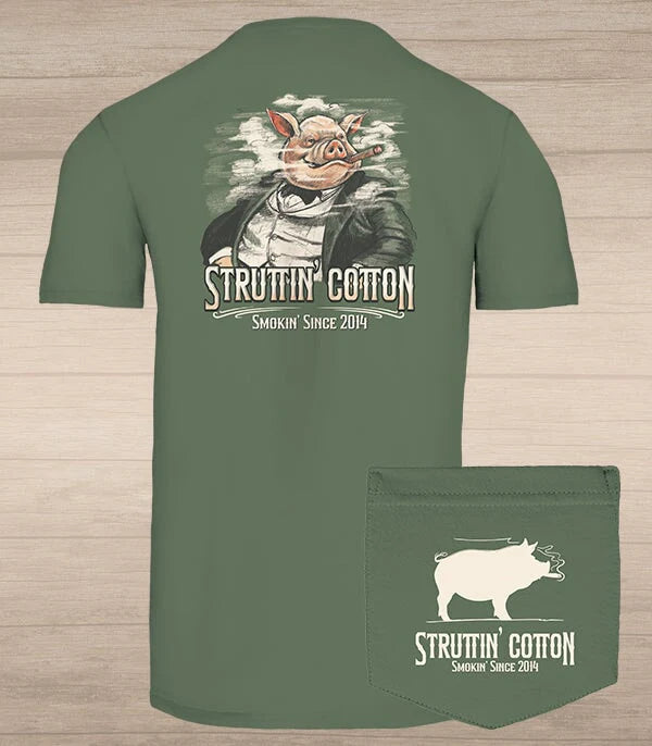 Smokin' Since 2014 Tee - Sage