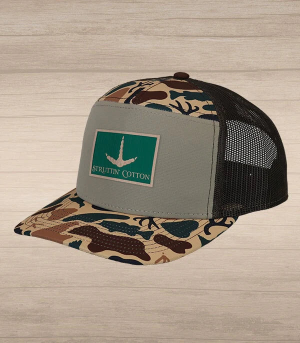 Turkey Track Patch Snapback - Standout Camo