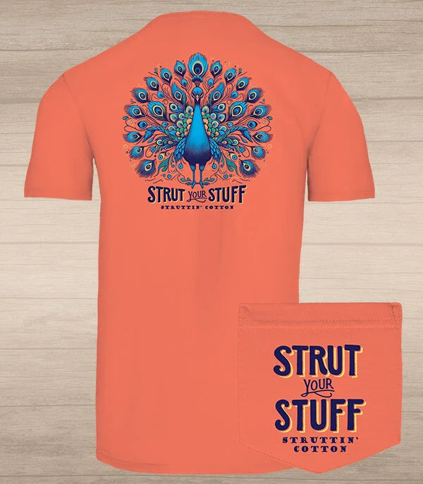 Strut Your Stuff Tee - Coral Reef